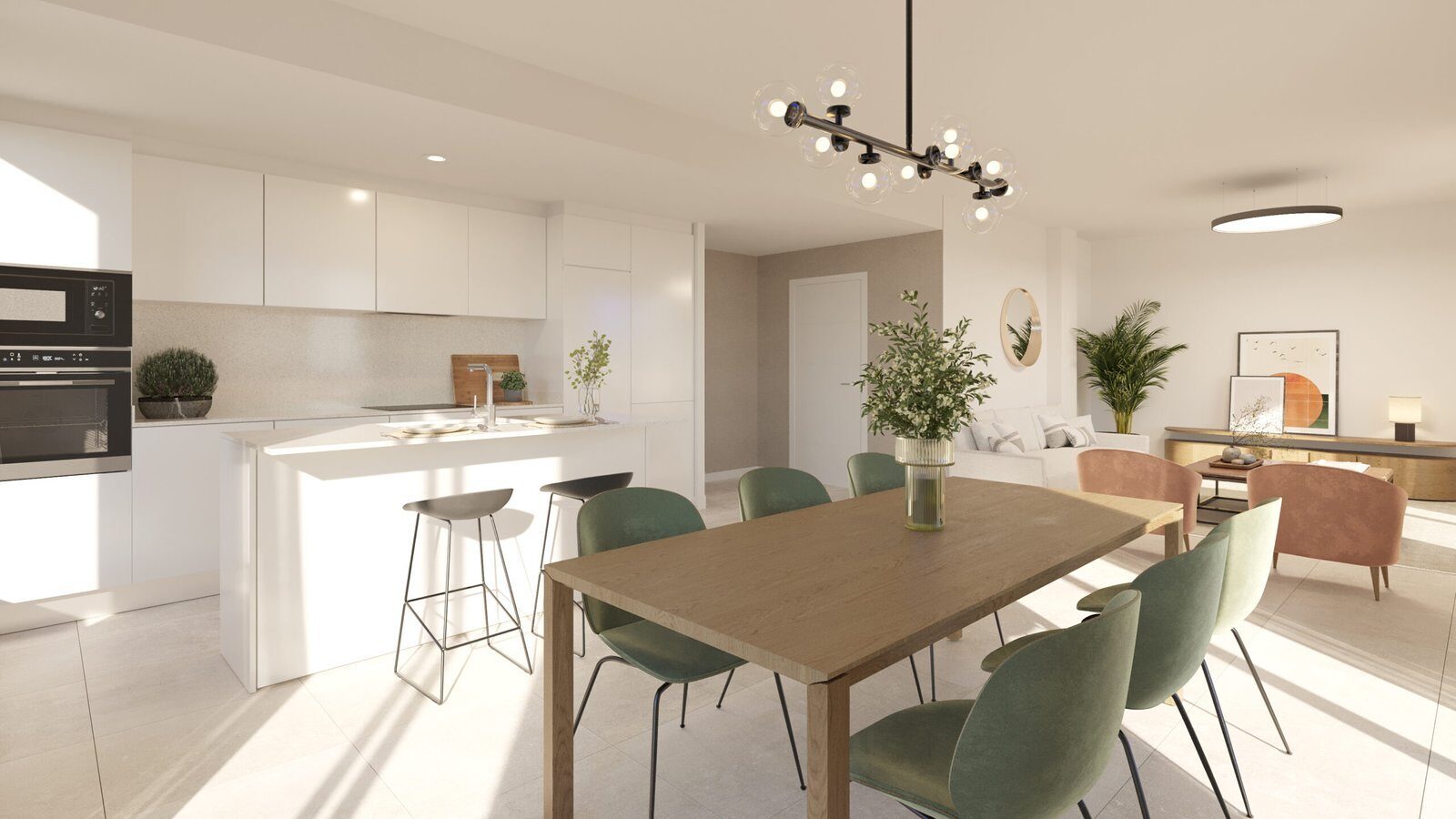 Pisos 2 y 3 dormitorios en Arroyo Enmedio, Estepona Appartement 2 ou 3 chambres au Arroyo Enmedio, Estepona