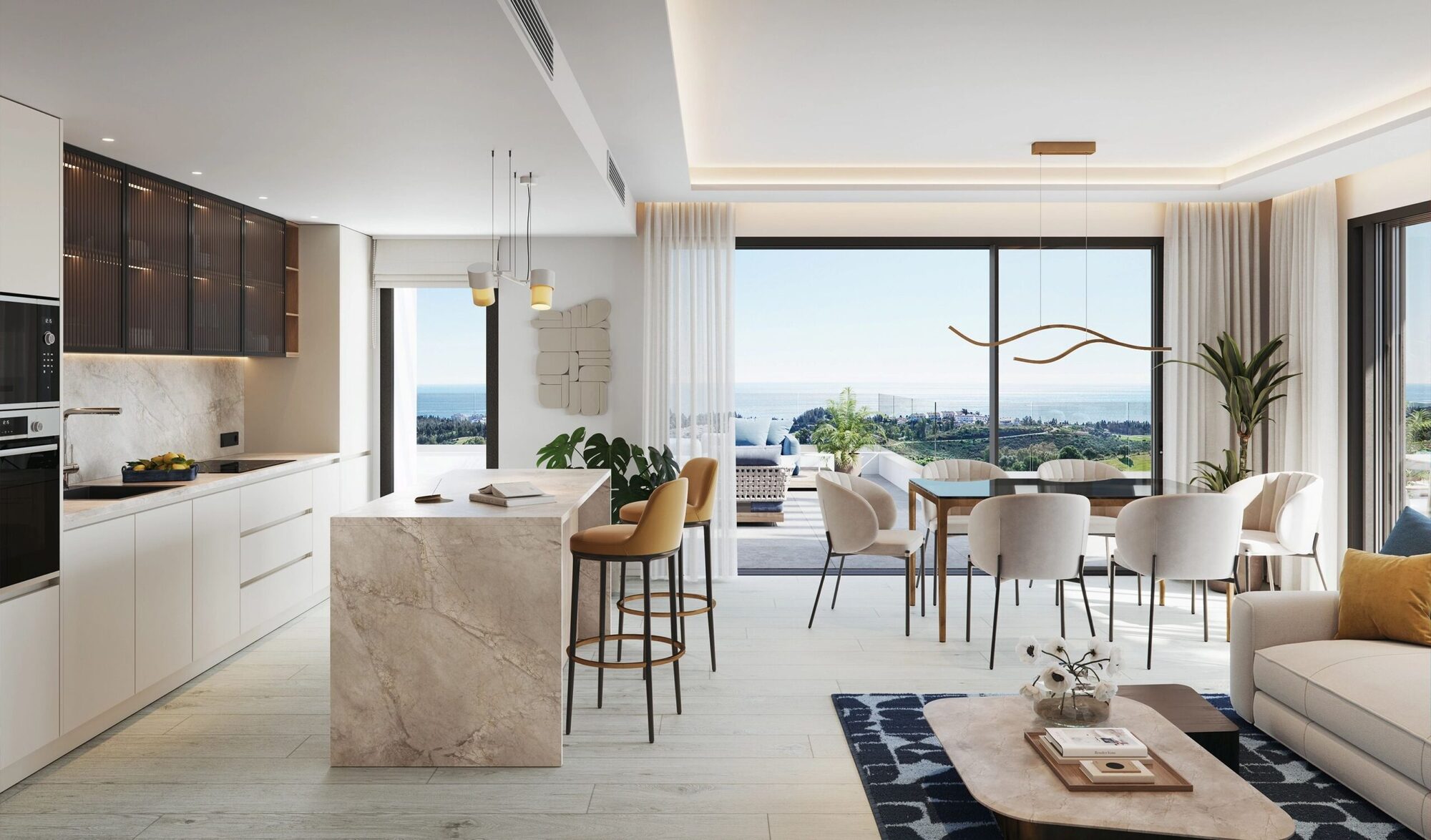 Pisos de 4 dormitorios en Mijas 4 Bedroom apartments in Mijas Apartamente de 4 dormitoare în Mijas Appartements 4 chambres à Mijas