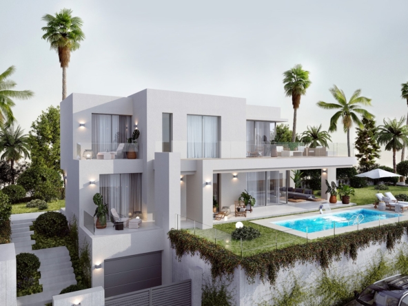 Villas de 4 dormitorios en Mijas