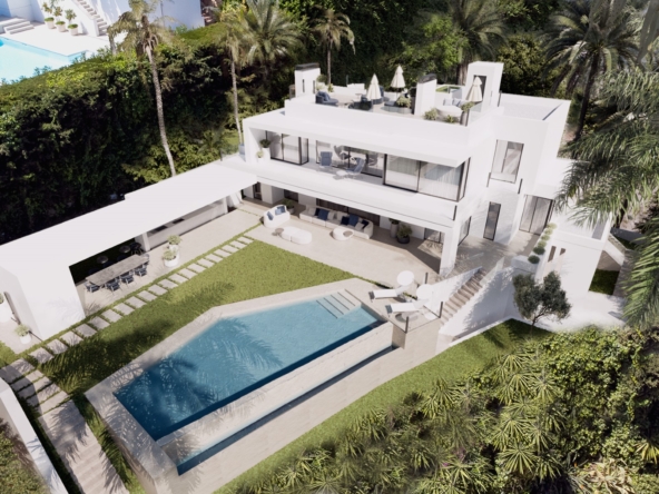 Nueva Villa de 6 dormitorios en Cascada de Camoján, Marbella