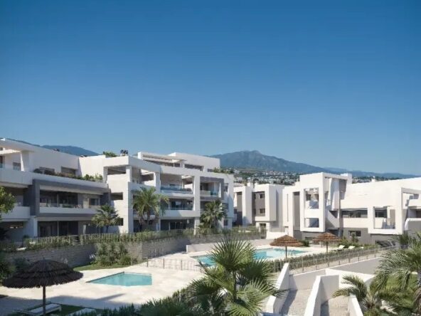 Nuevos apartamentos de 2 dormitorios en Selwo, Estepona