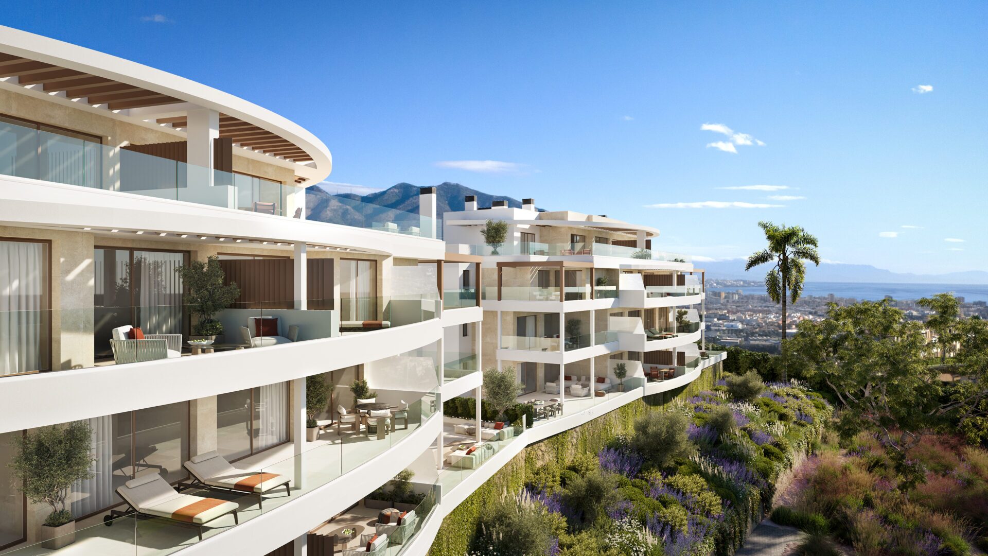 Nuevos Apartamentos de 2 Habitaciones en Mijas