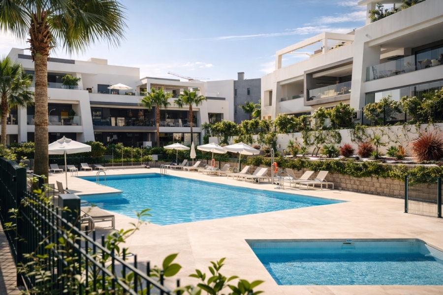 Apartamento 2 dormitorios en Selwo, Estepona