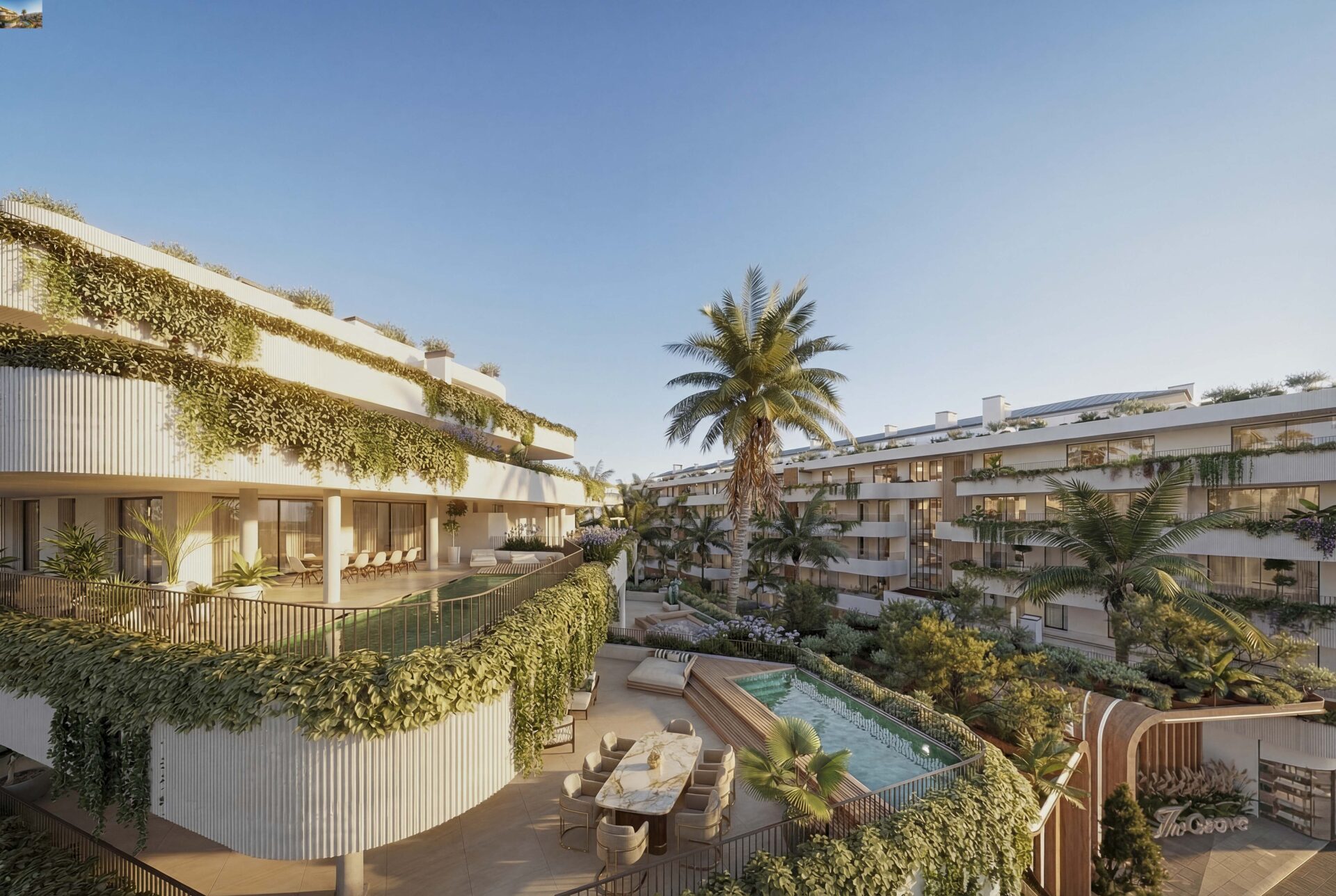 Pisos de 2 habitaciones en San Pedro de Alcantara