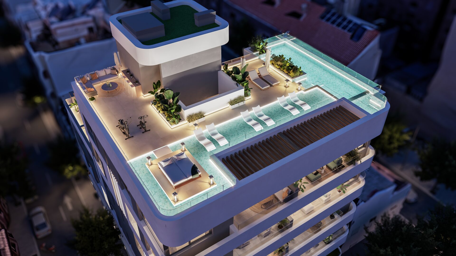 Pisos de 2 habitaciones en Málaga