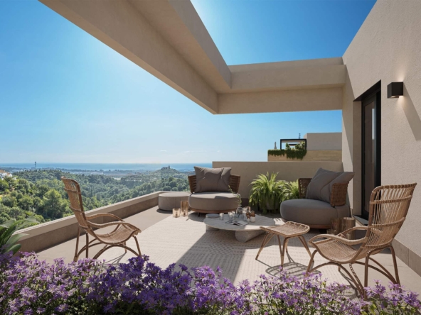 Nuevos 3 dormitorios en Altos de los Monteros, Marbella
